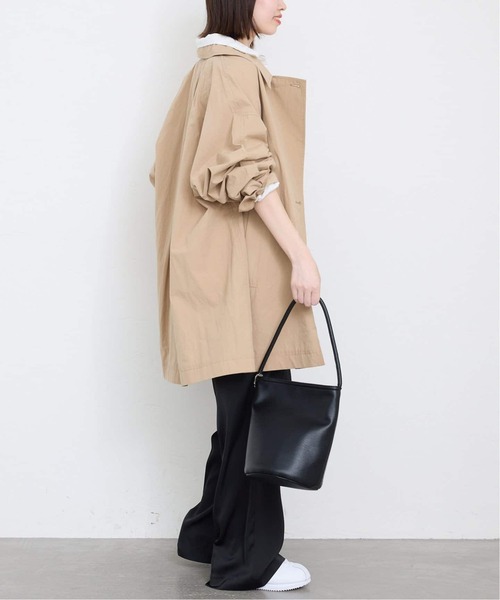 SLOBE IENA（スローブイエナ）の「《追加》コットンニュアンストレンチコート（トレンチコート・レディース・チャコールグレー/ベージュ・36/38）」の9枚目の写真
