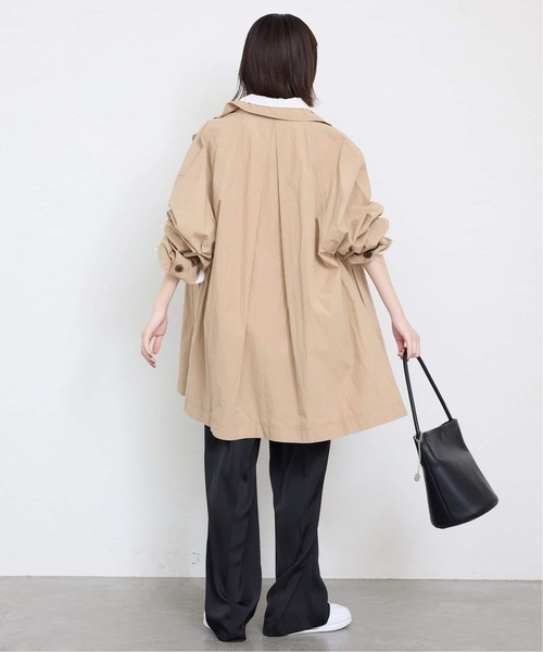 SLOBE IENA（スローブイエナ）の「《追加》コットンニュアンストレンチコート（トレンチコート・レディース・チャコールグレー/ベージュ・36/38）」の10枚目の写真