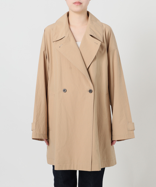 SLOBE IENA（スローブイエナ）の「《追加》コットンニュアンストレンチコート（トレンチコート・レディース・チャコールグレー/ベージュ・36/38）」の19枚目の写真