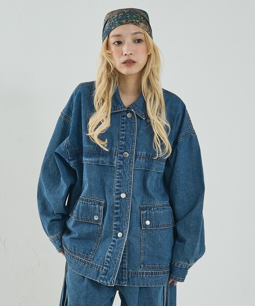 NOMINE（ノミネ）の「【セットアップ対応】オーバーサイズ デニム