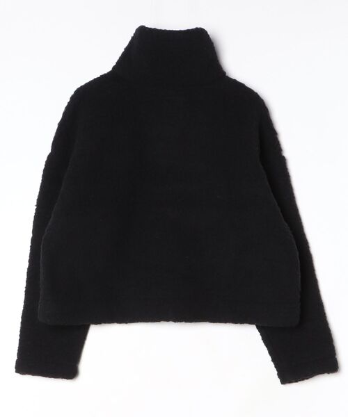 ABBEY MARKET(アビーマーケット)の「COLD BREAKER HALF-ZIP PULLOVER SIMPLY コールドブレイカー ハーフジッププルオーバー(ニット/セーター・レディース・ブラック・LARGE)」の11枚目の写真