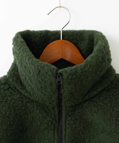 ABBEY MARKET(アビーマーケット)の「COLD BREAKER HALF-ZIP PULLOVER SIMPLY コールドブレイカー ハーフジッププルオーバー(ニット/セーター・レディース・ブラック・LARGE)」の10枚目の写真