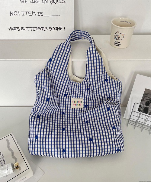 VIBGYOR(ヴィブジョー)の「Liaa/リボン 花 刺繍 トートバッグ A18746(トートバッグ・レディース・その他2/その他3/その他1・FREE)」の3枚目の写真
