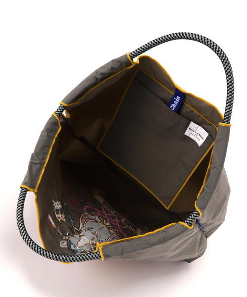 Ball&Chain（ボールアンドチェーン）の「Ball&Chain(ボールアンドチェーン) HORSESHOE/Mサイズ（エコバッグ/サブバッグ・レディース・グレー/オレンジ・F）」の10枚目の写真