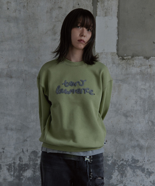 TONY LAWRENCE(トニーローレンス)の「ロゴブークル刺繍スウェットライトグリーン(スウェット・レディース・その他・SMALL/MEDIUM/LARGE)」の5枚目の写真
