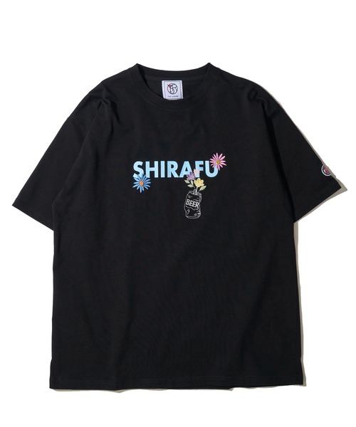 ADPOSION(アドポーション)の「【YOIDORE】酔っ払いフラワーTシャツ / 刺繍MIX グラフィックプリント クルーネックTシャツ(Tシャツ/カットソー・メンズ・ブラック/ライトグリーン/ホワイト・X-LARGE/LARGE/MEDIUM)」の14枚目の写真