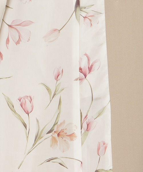 WILLSELECTION（ウィルセレクション）の「【Tulip Series】オリジナルフレアトレンチコート（トレンチコート・レディース・ピンク/ライトベージュ/ベージュ/ミント・MEDIUM/SMALL）」の8枚目の写真