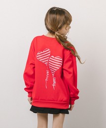 URBAN CHERRY | バックハートバルーンデザイントレーナー(スウェット)