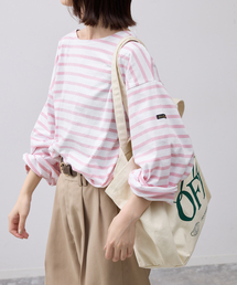 Le Minor（ルミノア）の「LE MINOR/ルミノア SLOBE別注 ビッグボーダロンTEE 【洗濯機使用可能】（Tシャツ/カットソー）」