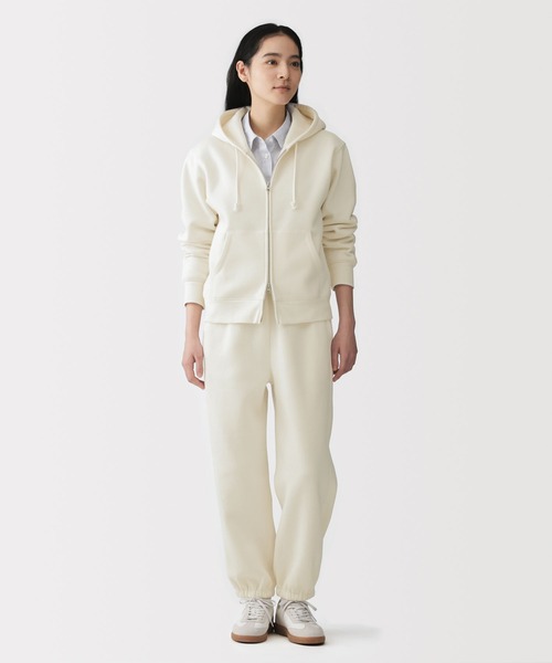 無印良品(ムジルシリョウヒン)の「婦人 スウェットパンツ(スウェットパンツ・レディース・ブラック/オフホワイト/グレー/ダークグレー・M/L/S/XL)」の8枚目の写真