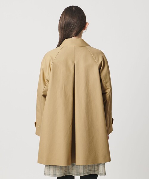 UNITED ARROWS（ユナイテッドアローズ）の「Aライン ステンカラーコート（ステンカラーコート・レディース・ネイビー/ベージュ・38/36）」の15枚目の写真