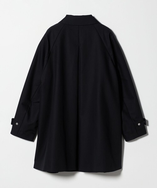 UNITED ARROWS（ユナイテッドアローズ）の「Aライン ステンカラーコート（ステンカラーコート・レディース・ネイビー/ベージュ・38/36）」の17枚目の写真