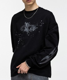 ILL'S（イルズ）の「GRAPHIC LONG SLEEVE TEE   グラフィックロングスリーブTシャツ プリント メンズ レディース ユニセックス（Tシャツ/カットソー）」