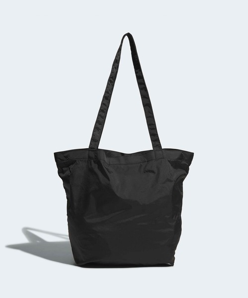 adidas（アディダス）の「adidas/アディダス　HERI S HEAD EC BAG ポケッタブル エコバッグ 2026年 夏 夏服（エコバッグ/サブバッグ・メンズ・ブラック/ブルー・FREE）」の4枚目の写真