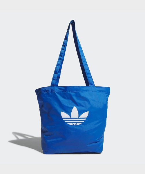 adidas（アディダス）の「adidas/アディダス　HERI S HEAD EC BAG ポケッタブル エコバッグ 2026年 夏 夏服（エコバッグ/サブバッグ・メンズ・ブラック/ブルー・FREE）」の13枚目の写真
