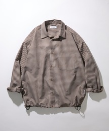 【MAISON CLUB】Broad Drawcord Box Shirt / ブロードドローコードボックスシャツ