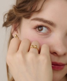 TITTY&CO.（ティティーアンドコー）の「【Monnette】リボンパーツリング（リング）」