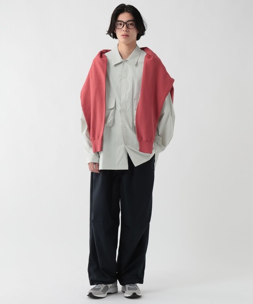 GEORGE'S(ジョージズ)の「BIGポケットテックシャツ(シャツ/ブラウス・メンズ・ベージュ/ライトグレー・MEDIUM/LARGE)」の20枚目の写真