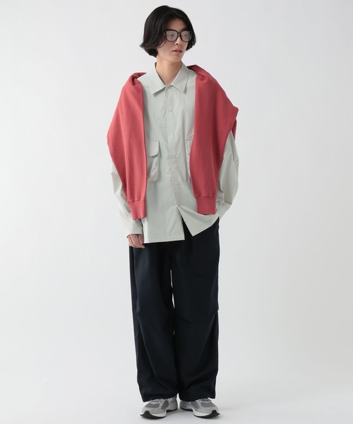 GEORGE'S(ジョージズ)の「BIGポケットテックシャツ(シャツ/ブラウス・メンズ・ベージュ/ライトグレー・MEDIUM/LARGE)」の22枚目の写真
