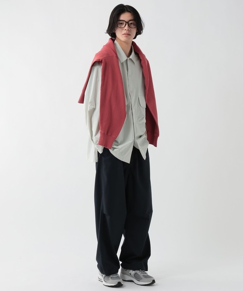 GEORGE'S(ジョージズ)の「BIGポケットテックシャツ(シャツ/ブラウス・メンズ・ベージュ/ライトグレー・MEDIUM/LARGE)」の21枚目の写真
