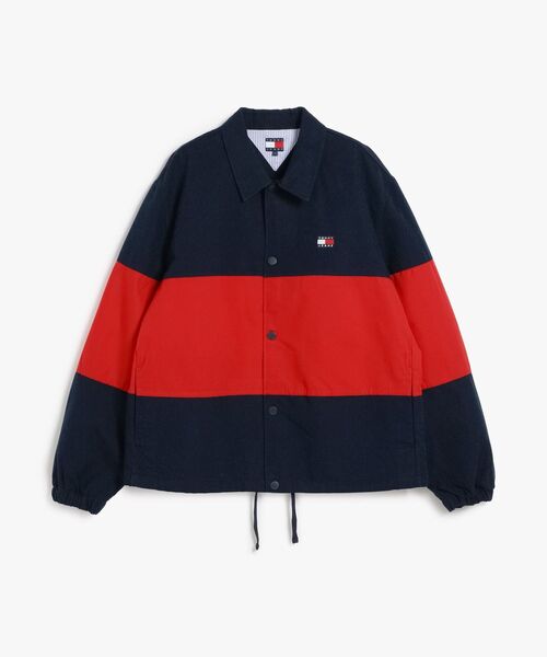 tommy jeans（トミー ジーンズ）の「【ウォニョン着用】カラーブロックオーバーシャツ（シャツ/ブラウス・メンズ・マルチ/グリーン・MEDIUM/X-LARGE/LARGE/SMALL）」の6枚目の写真