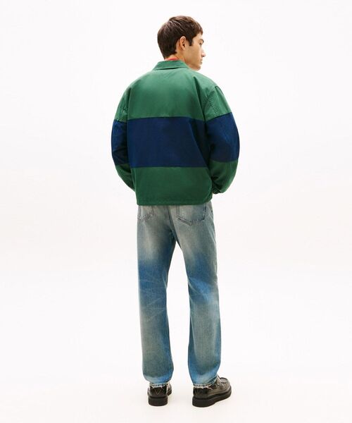 tommy jeans（トミー ジーンズ）の「【ウォニョン着用】カラーブロックオーバーシャツ（シャツ/ブラウス・メンズ・マルチ/グリーン・MEDIUM/X-LARGE/LARGE/SMALL）」の10枚目の写真