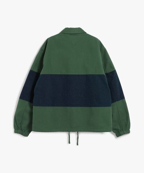 tommy jeans（トミー ジーンズ）の「【ウォニョン着用】カラーブロックオーバーシャツ（シャツ/ブラウス・メンズ・マルチ/グリーン・MEDIUM/X-LARGE/LARGE/SMALL）」の12枚目の写真