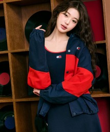 tommy jeans | 【ウォニョン着用】カラーブロックオーバーシャツ(シャツ/ブラウス)