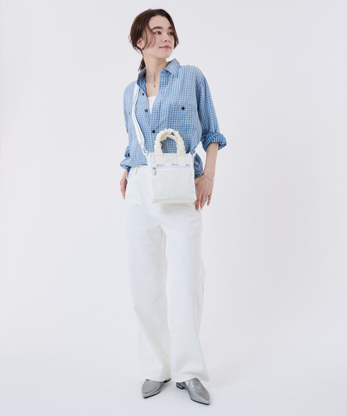 LeSportsac(レスポートサック)の「GH MINI N/S TOTE メレンゲ2(ショルダーバッグ・レディース・ホワイト・FREE)」の3枚目の写真