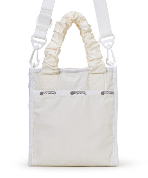 LeSportsac(レスポートサック)の「GH MINI N/S TOTE メレンゲ2(ショルダーバッグ・レディース・ホワイト・FREE)」の6枚目の写真