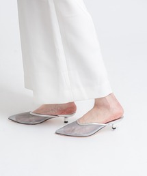 【Mollini/モリーニ】メッシュパンプス ミュールサンダル