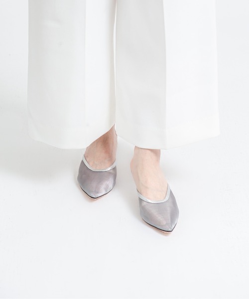 Rivel(リヴェル)の「【Mollini/モリーニ】メッシュパンプス ミュールサンダル(サンダル・レディース・シルバー/ブラック/ベージュ・37/36/38)」の17枚目の写真