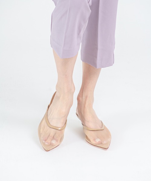 Rivel(リヴェル)の「【Mollini/モリーニ】メッシュパンプス ミュールサンダル(サンダル・レディース・シルバー/ブラック/ベージュ・37/36/38)」の10枚目の写真