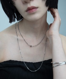 VACANCY | スターモチーフ2連チェーンネックレス/取り外し可能(ネックレス)