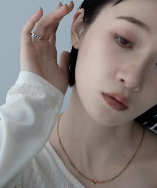 VACANCY(ヴァカンシー)の「スターモチーフ2連チェーンネックレス/取り外し可能(ネックレス・レディース・シルバー/ゴールド・FREE)」の11枚目の写真