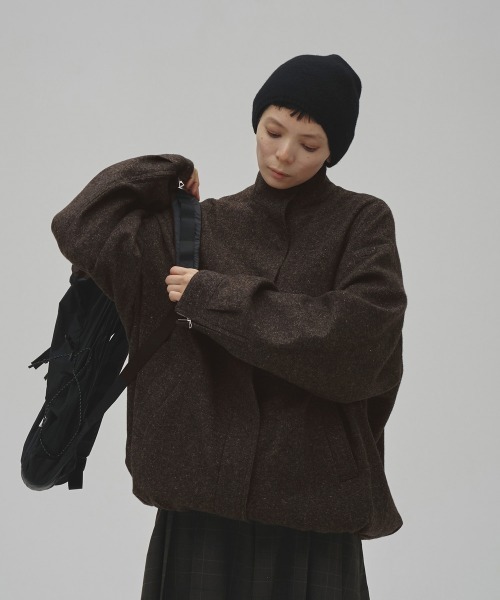 Silknep Tweed Blouson 【公式通販】 Silknep Tweed Blouson 【公式通販】