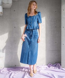 NOELA | デニムペンシルスカート(デニムスカート)