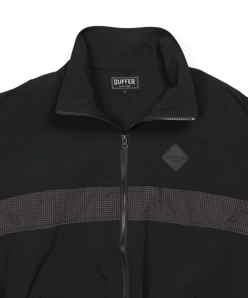 The DUFFER of ST.GEORGE(ザダファーオブセントジョージ)の「〔BLACK LABEL〕CORDURA RIPSTOP STAND BZ:セットアップ対応 コーデュラ リップストップ スタンドブルゾン(ナイロンジャケット・メンズ・ブラック・X-LARGE/LARGE/MEDIUM/SMALL)」の11枚目の写真