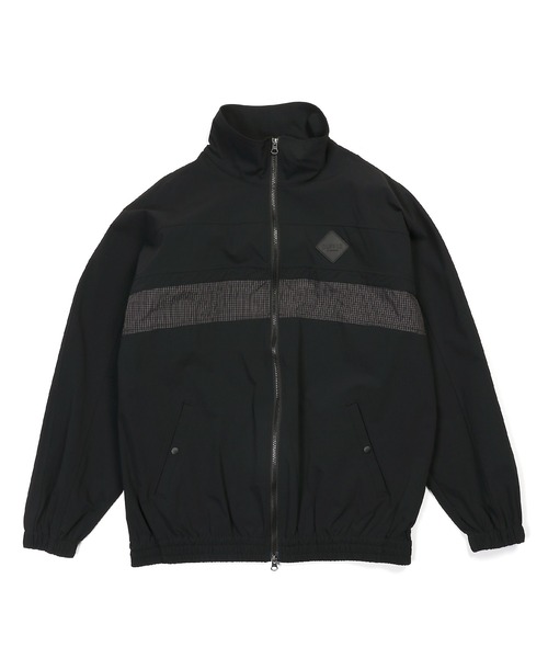 The DUFFER of ST.GEORGE(ザダファーオブセントジョージ)の「〔BLACK LABEL〕CORDURA RIPSTOP STAND BZ:セットアップ対応 コーデュラ リップストップ スタンドブルゾン(ナイロンジャケット・メンズ・ブラック・X-LARGE/LARGE/MEDIUM/SMALL)」の10枚目の写真