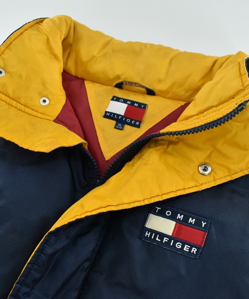 TOMMY HILFIGER（トミーヒルフィガー）の「【USED】90’s TOMMY HILFIGER ダウンジャケット（ダウンジャケット/コート・メンズ・ネイビー・X-LARGE）」の2枚目の写真