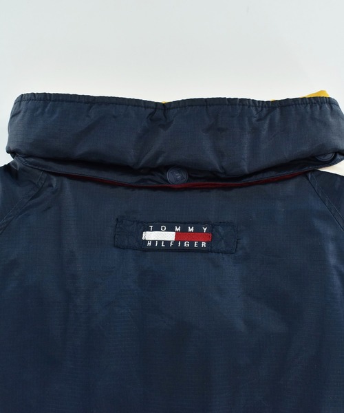 TOMMY HILFIGER（トミーヒルフィガー）の「【USED】90’s TOMMY HILFIGER ダウンジャケット（ダウンジャケット/コート・メンズ・ネイビー・X-LARGE）」の10枚目の写真