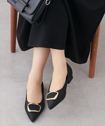 natural couture | バックルポイントパンプス(パンプス)