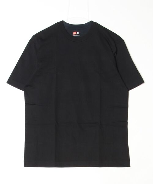 HANES(ヘインズ)の「【Hanes/ヘインズ】メンズ Hanes THE RELAX リラックスフィット クルーネックTシャツ(Tシャツ/カットソー・メンズ・ブラック/ホワイト・XL/M/S/L)」の16枚目の写真