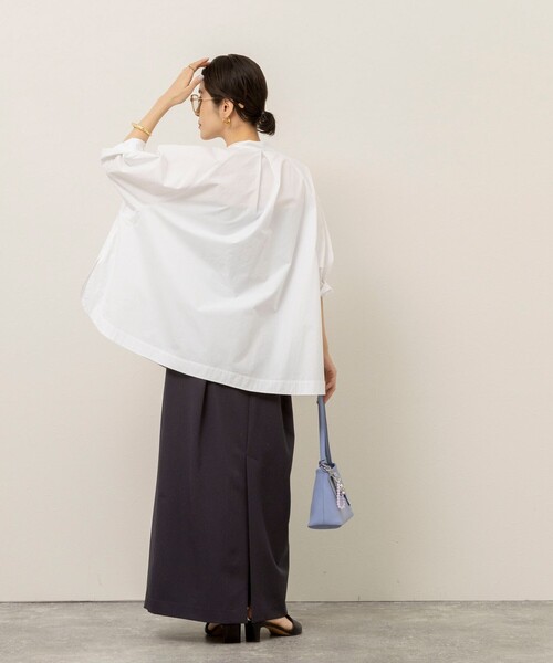 MAQWEL(マクウェル)の「【MAQWEL/マクウェル】タックロングスカート(スカート・レディース・ベージュ/ネイビー・M/S)」の19枚目の写真