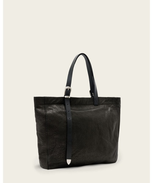 【美品】 ALL SAINTS 3WAY オールシープレザー バッグ ブラック HAVEN LEATHER TOTE BAG | HAVEN レザー トート バッグ（トートバッグ