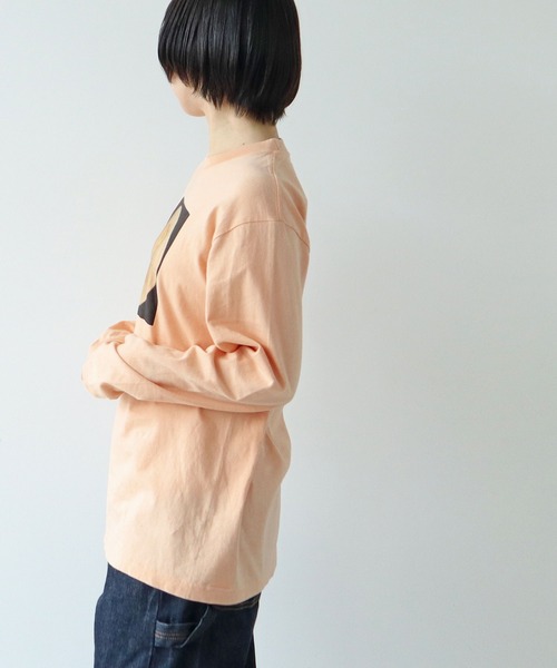 PAR ICI(パーリッシィ)の「【WEB限定】Fried Egg Toast Tシャツ(Tシャツ/カットソー・レディース・ホワイト/ピンク/杢グレー・FREE)」の8枚目の写真