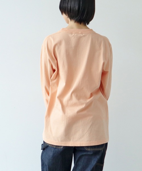 PAR ICI(パーリッシィ)の「【WEB限定】Fried Egg Toast Tシャツ(Tシャツ/カットソー・レディース・ホワイト/ピンク/杢グレー・FREE)」の9枚目の写真