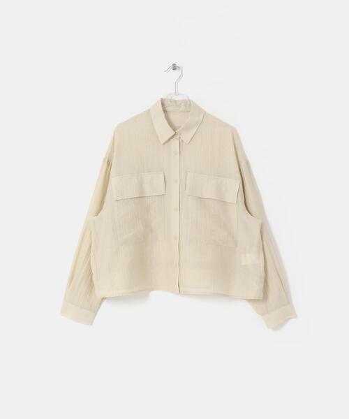 LAATO（ラート）の「drawstring shirts（シャツ/ブラウス・レディース・カーキ/オフホワイト・FREE）」の13枚目の写真