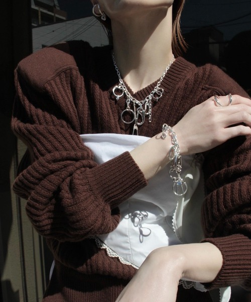 Soierie(ソワリー)の「オール イン ネックレス / All in necklace(ネックレス・レディース・シルバー・FREE)」の8枚目の写真
