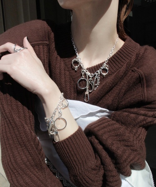 Soierie(ソワリー)の「オール イン ネックレス / All in necklace(ネックレス・レディース・シルバー・FREE)」の6枚目の写真
